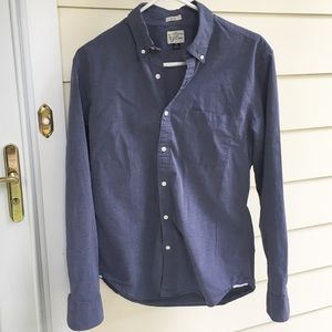 Men's J. Crew Blue Button Down Shirt